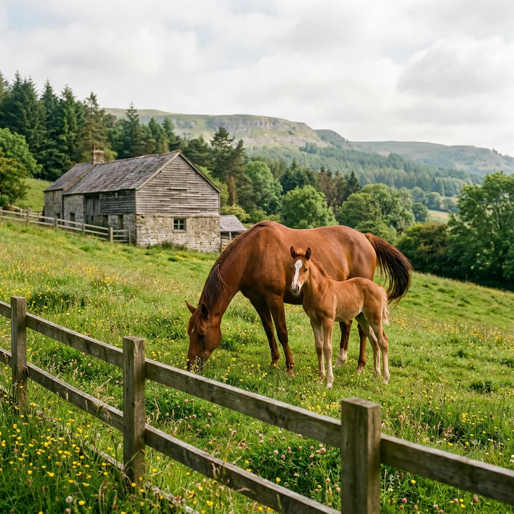 Élevage de chevaux, Le Manège des Corthies, Groisy
